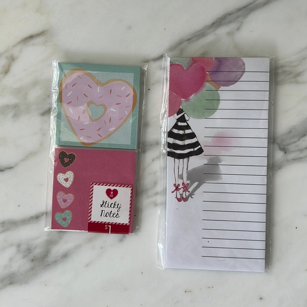 Target stationary Sticky Notes NWT Rare